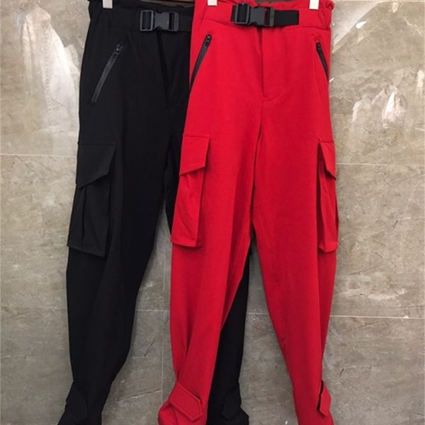 women's pants & capris autumn and winter waist buckle belt zipper symmetrical pocket solid color work casual 1104, Black;white
women's pants & capris autumn and winter waist buckle belt zipper symmetrical pocket solid color work casual 1104, Black;white