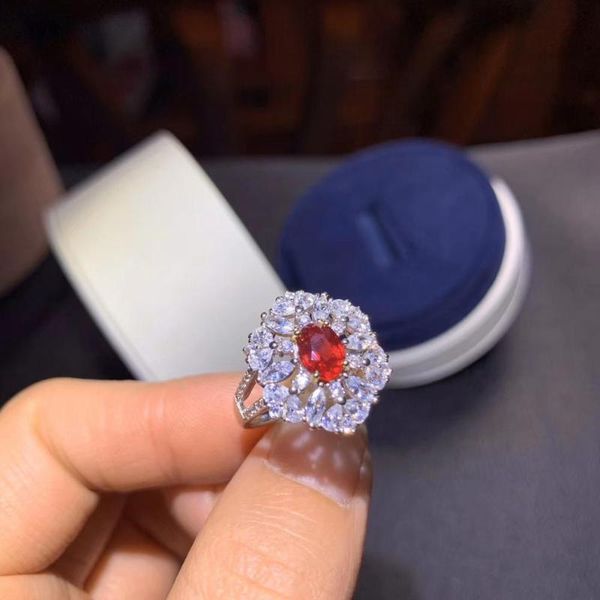 cluster rings ruby ring for women natural gemstone girl silver real 925 surface golden plated lucky birthstone birthday gift, Golden;silver
cluster rings ruby ring for women natural gemstone girl silver real 925 surface golden plated lucky birthstone birthday gift, Golden;silver