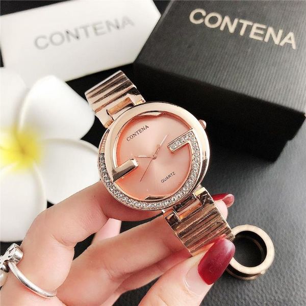 wristwatches contena self-proclaimed brand ladies noble fashion watch watches, Slivery;brown
wristwatches contena self-proclaimed brand ladies noble fashion watch watches, Slivery;brown