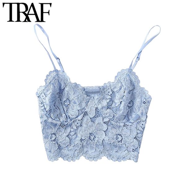 traf women fashion lace bralette cropped tank vintage backless adjustable thin strap female camis chic 210415, White
traf women fashion lace bralette cropped tank vintage backless adjustable thin strap female camis chic 210415, White