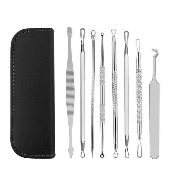 professional hand tool sets 8pcs/set blackhead comedone acne pimple remover spoon for face skin care needles facial pore cleaner
professional hand tool sets 8pcs/set blackhead comedone acne pimple remover spoon for face skin care needles facial pore cleaner