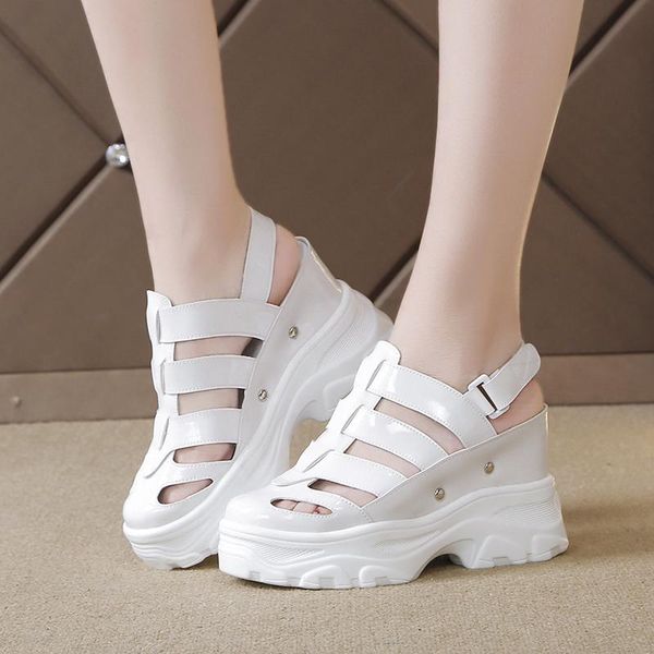 ladies sandals summer thick-soled wedge heel white women shoes casual high size 34-39 y740, Black
ladies sandals summer thick-soled wedge heel white women shoes casual high size 34-39 y740, Black