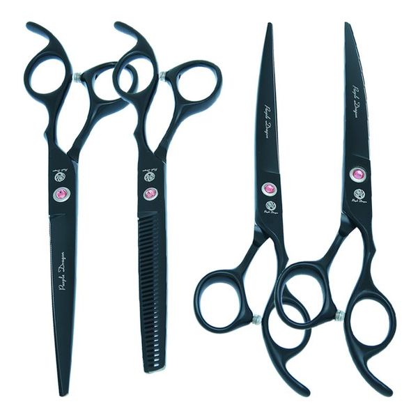 hair scissors purple dragon 7.0" pet dog grooming grade japanese steel cutting shears thinning tijeras animal curved shear b0032b
hair scissors purple dragon 7.0" pet dog grooming grade japanese steel cutting shears thinning tijeras animal curved shear b0032b
