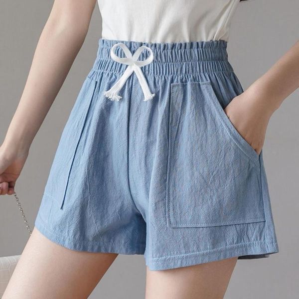 women's shorts plus size short pant spring summer cotton breathable beach pants fashion drawstring for female solid color, White;black
women's shorts plus size short pant spring summer cotton breathable beach pants fashion drawstring for female solid color, White;black