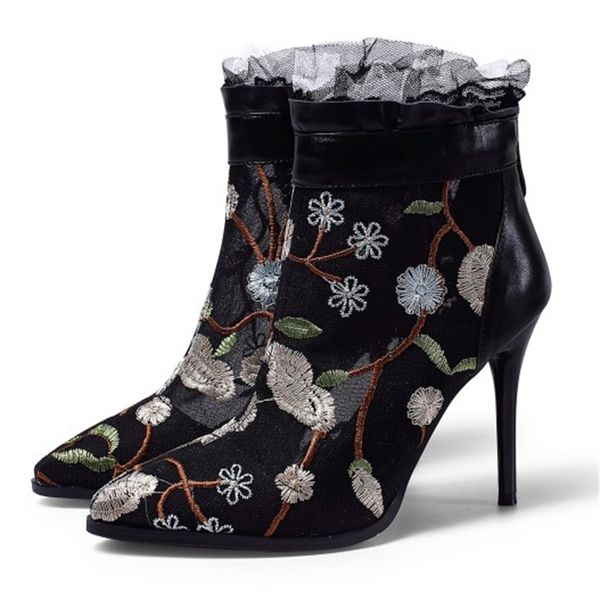 boots olomm woman will be embroidered ankle thin boots high heels nice toe pointed black pink party shoes size of eua 4-10 9esv
boots olomm woman will be embroidered ankle thin boots high heels nice toe pointed black pink party shoes size of eua 4-10 9esv