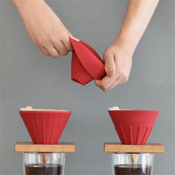 coffee filters creative reusable silicone v60 drip filter cup barista silica reversible foldable outdoors 1-2 people dripper
coffee filters creative reusable silicone v60 drip filter cup barista silica reversible foldable outdoors 1-2 people dripper