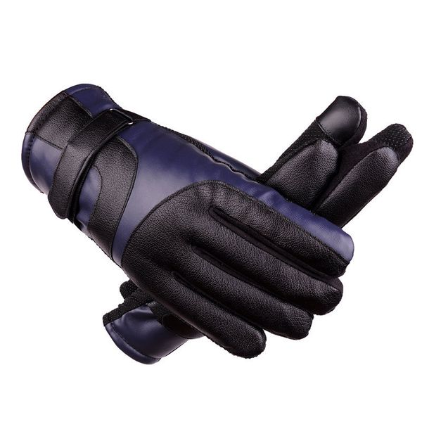 classic handamde keep warm touch screen wind-proof thickened five fingers gloves, Blue;gray
classic handamde keep warm touch screen wind-proof thickened five fingers gloves, Blue;gray