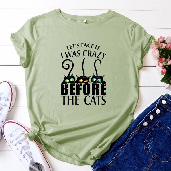 dreamlikelin summer female plus size cotton t-shirt funny cat letter print short sleeve t shirts s-5xl tees for women women's, White
dreamlikelin summer female plus size cotton t-shirt funny cat letter print short sleeve t shirts s-5xl tees for women women's, White