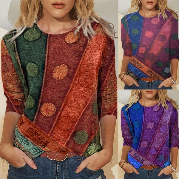 women's blouses & shirts fashion vintage blouse spring fall ethnic style printed long sleeves round neck casual blusas de mujer y cami, White
women's blouses & shirts fashion vintage blouse spring fall ethnic style printed long sleeves round neck casual blusas de mujer y cami, White