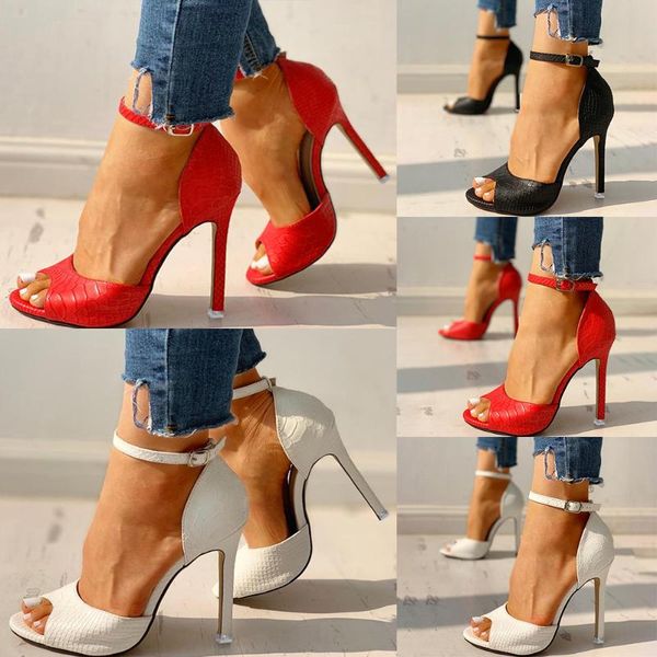 sale high heel women sandals ankle strap wedge shoes office work wear peep toe snakeskin pattern sandalias d30, Black
sale high heel women sandals ankle strap wedge shoes office work wear peep toe snakeskin pattern sandalias d30, Black