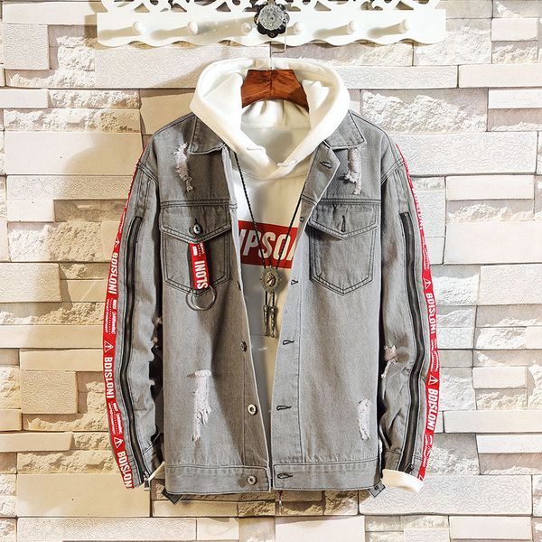 men's jackets spring autumn teenagers casual jacket men's korean style trendy handsome clothes tooling denim c459, Black;brown
men's jackets spring autumn teenagers casual jacket men's korean style trendy handsome clothes tooling denim c459, Black;brown