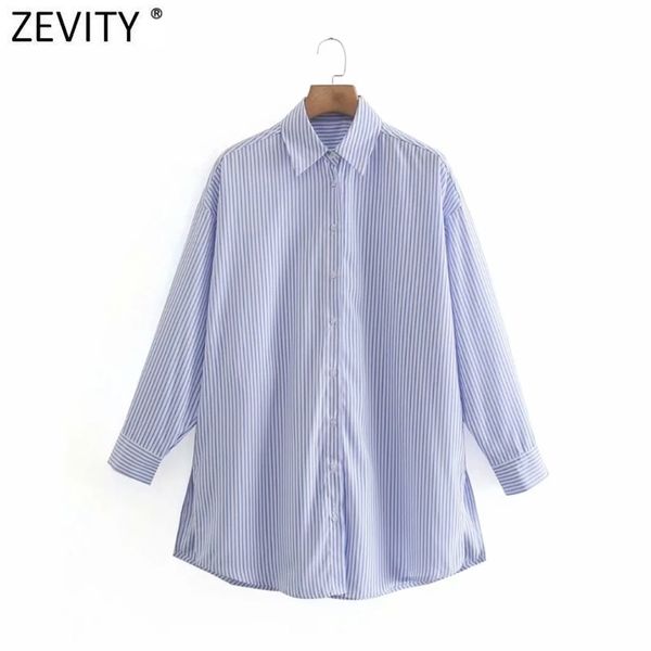 women vintage striped print side split shirts office ladies long sleeve business blouse chic breasted blusas ls9174 210416, White;black
women vintage striped print side split shirts office ladies long sleeve business blouse chic breasted blusas ls9174 210416, White;black
