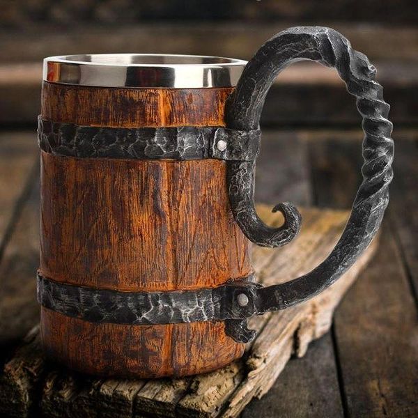 mugs stainless viking drinking mug sealed simulation log double steel gift home cup wood color personality beer
mugs stainless viking drinking mug sealed simulation log double steel gift home cup wood color personality beer