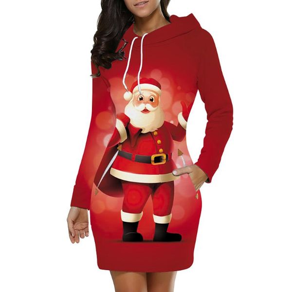 women's hoodies & sweatshirts oske women dress slim 3d print pullover female sweatshirt dresses autumn winter hoodie for christmas, Black
women's hoodies & sweatshirts oske women dress slim 3d print pullover female sweatshirt dresses autumn winter hoodie for christmas, Black