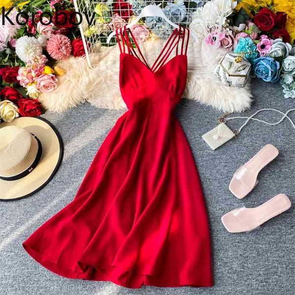 korobov beach style backless women dress summer off shoulder high waist dresses elegant spaghetti strap vestidos 210430, Black;gray
korobov beach style backless women dress summer off shoulder high waist dresses elegant spaghetti strap vestidos 210430, Black;gray