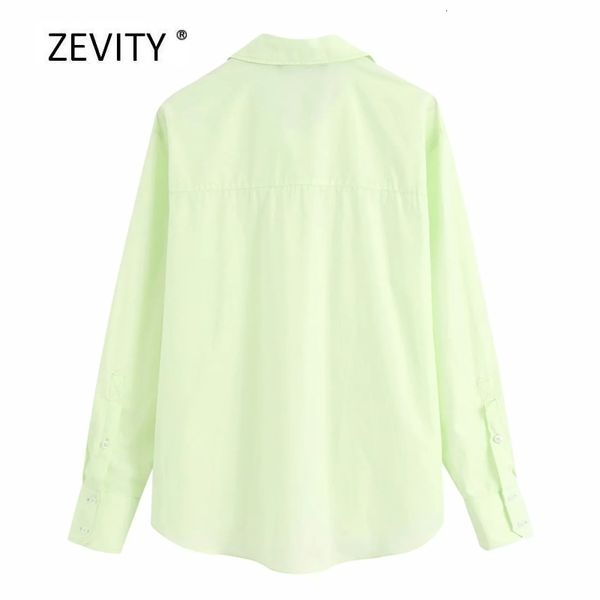 zevity women fashion solid color pocket casual smock blouse office ladies long sleeve business shirt chic blusas ls6838, White
zevity women fashion solid color pocket casual smock blouse office ladies long sleeve business shirt chic blusas ls6838, White