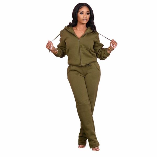 women's two piece pants solid fleece tracksuit women 2 set autumn winter clothes zipper hooded long suit casual sets warm outfit, White
women's two piece pants solid fleece tracksuit women 2 set autumn winter clothes zipper hooded long suit casual sets warm outfit, White