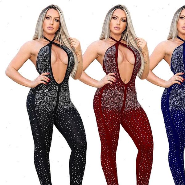 glitter rhinestones elegant bodycon women rompers halter neck open back skinny bodysuit fashion hollow out party overalls, Black;white
glitter rhinestones elegant bodycon women rompers halter neck open back skinny bodysuit fashion hollow out party overalls, Black;white