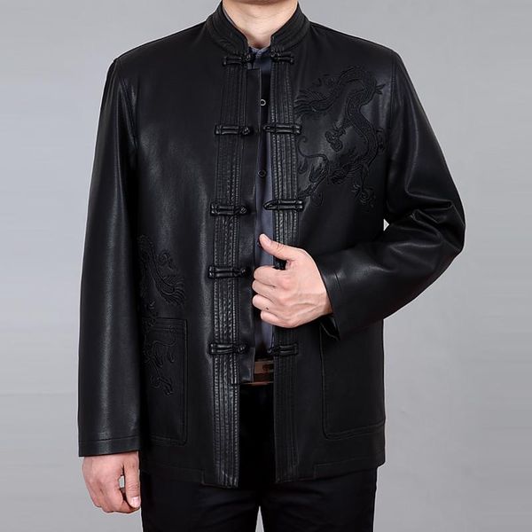 men's fur & faux autumn and winter male sheepskin jacket manteau de cuir plus size embroidery belt leather tang suit stand collar, Black
men's fur & faux autumn and winter male sheepskin jacket manteau de cuir plus size embroidery belt leather tang suit stand collar, Black