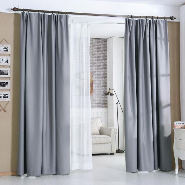 curtain & drapes modern 100% blackout curtains solid color for bedroom living room window treatment high shading blinds gray
curtain & drapes modern 100% blackout curtains solid color for bedroom living room window treatment high shading blinds gray