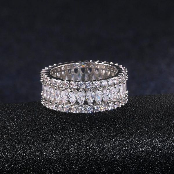 wedding rings luxury big crystal zircon jewelry women elegant bridal marriage party accessories fashion ring, Slivery;golden
wedding rings luxury big crystal zircon jewelry women elegant bridal marriage party accessories fashion ring, Slivery;golden