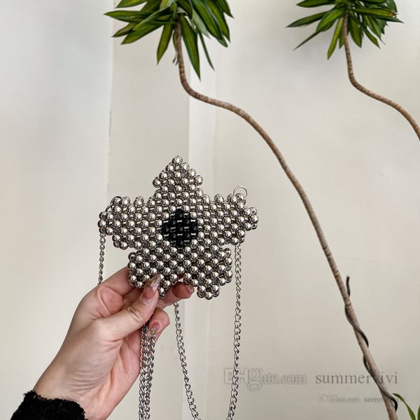 ins girls star flower shape purse kids silver pearls crossbody bags children princess single shoulder bag wallet q5074, White
ins girls star flower shape purse kids silver pearls crossbody bags children princess single shoulder bag wallet q5074, White