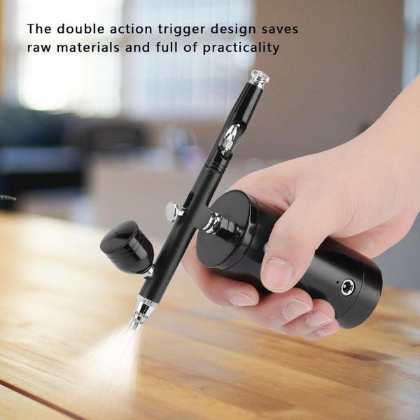 professional spray guns 0.3mm mini gun action air brush handheld pen airbrush compressor paint art for craft model spraying hobby
professional spray guns 0.3mm mini gun action air brush handheld pen airbrush compressor paint art for craft model spraying hobby