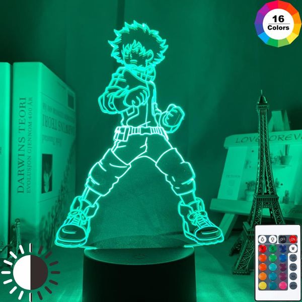 night lights 3d lamp izuku midoriya figure kids bedroom nightlight led touch sensor room lighting anime my hero academia gift light
night lights 3d lamp izuku midoriya figure kids bedroom nightlight led touch sensor room lighting anime my hero academia gift light