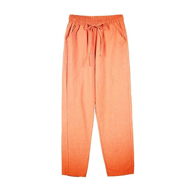 spring summer cotton linen womens pant solid elastic waist candy colors harem trousers soft for female s xxl, Black;white
spring summer cotton linen womens pant solid elastic waist candy colors harem trousers soft for female s xxl, Black;white