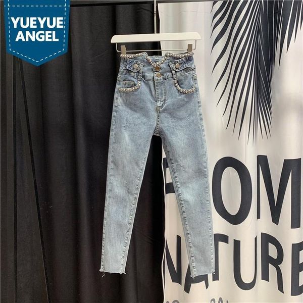 euro summer thin womens high waist denim pencil pants fashion embroidered flares ripped slim fit female ankle length trousers women's j, Blue
euro summer thin womens high waist denim pencil pants fashion embroidered flares ripped slim fit female ankle length trousers women's j, Blue