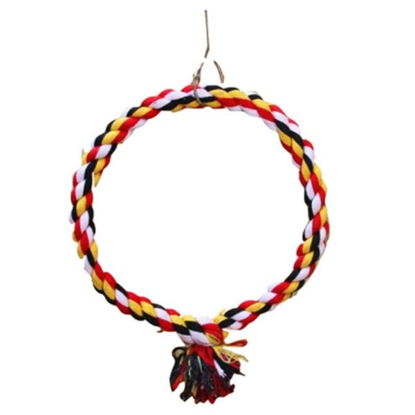 other bird supplies perch toy round cotton rope chewing bar parrot swing climbing standing toys with
other bird supplies perch toy round cotton rope chewing bar parrot swing climbing standing toys with