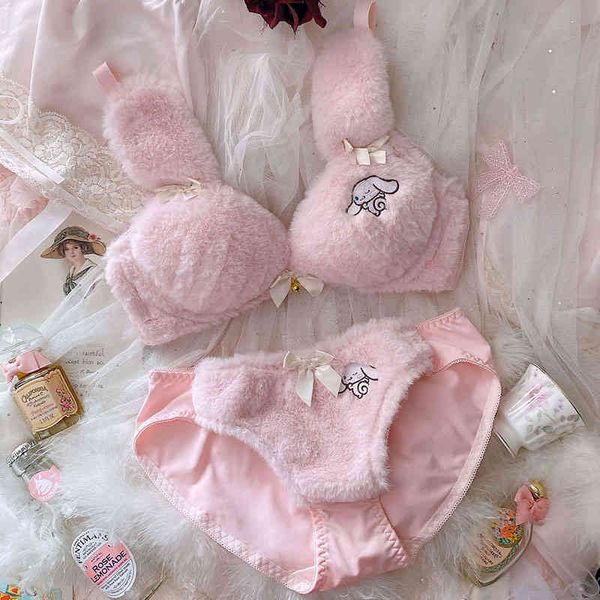lolita bra and panty cute cartoon velvet underwear women set pink embroidery brief sets kawaii lingerie girls japanese suit, Red;black
lolita bra and panty cute cartoon velvet underwear women set pink embroidery brief sets kawaii lingerie girls japanese suit, Red;black