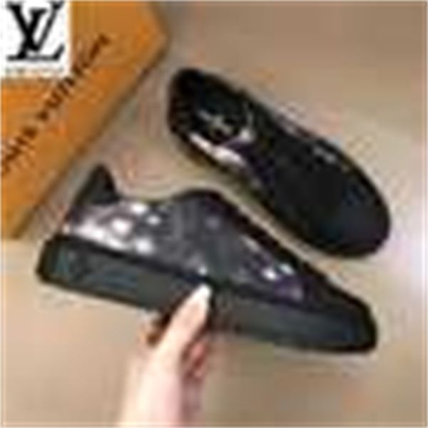 designer luxury men shoes sneakers loafers boots dress moccasins buckles lace-ups n75v, Black