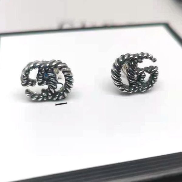 wring flower to make old personality temperament earrings for male and female lovers, Silver
wring flower to make old personality temperament earrings for male and female lovers, Silver
