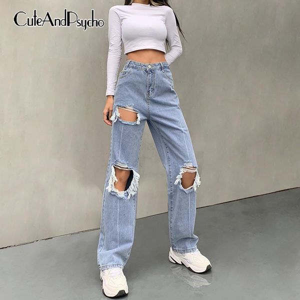 vintage harajuku y2k ripped baggy jeans women streetwear fashion high waist cargo pants loose retro trousers 90s cuteandpsycho women's, Blue
vintage harajuku y2k ripped baggy jeans women streetwear fashion high waist cargo pants loose retro trousers 90s cuteandpsycho women's, Blue