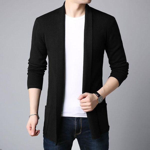 men's sweaters 2021 autumn winter casual men korean all-match v-neck oversize cardigan jumper sweater male fashion knitted, White;black
men's sweaters 2021 autumn winter casual men korean all-match v-neck oversize cardigan jumper sweater male fashion knitted, White;black