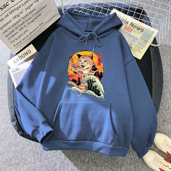 men's hoodie, wave printed cat, animation, japan, loose pocket, new fashion brand, 2021, Black
men's hoodie, wave printed cat, animation, japan, loose pocket, new fashion brand, 2021, Black