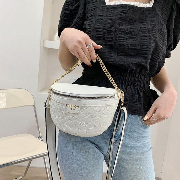 duffel bags 2021 design women's fashion waist bag girls thick chain shoulder crossbody chest female belt handbag
duffel bags 2021 design women's fashion waist bag girls thick chain shoulder crossbody chest female belt handbag