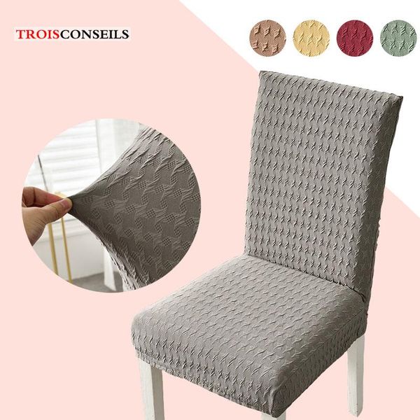 chair covers 1/2/4/6pcs cover solid color jacquard spandex slipcover protector case for kitchen dining room elastic chaise
chair covers 1/2/4/6pcs cover solid color jacquard spandex slipcover protector case for kitchen dining room elastic chaise