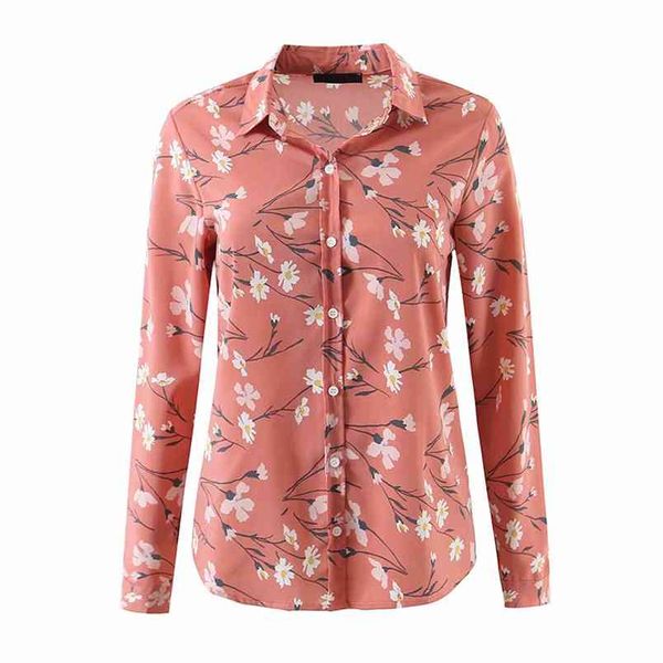 fashion women floral print blouse femme lapel collar casual office ladies shirts long sleeve summer blusas 210514, White
fashion women floral print blouse femme lapel collar casual office ladies shirts long sleeve summer blusas 210514, White