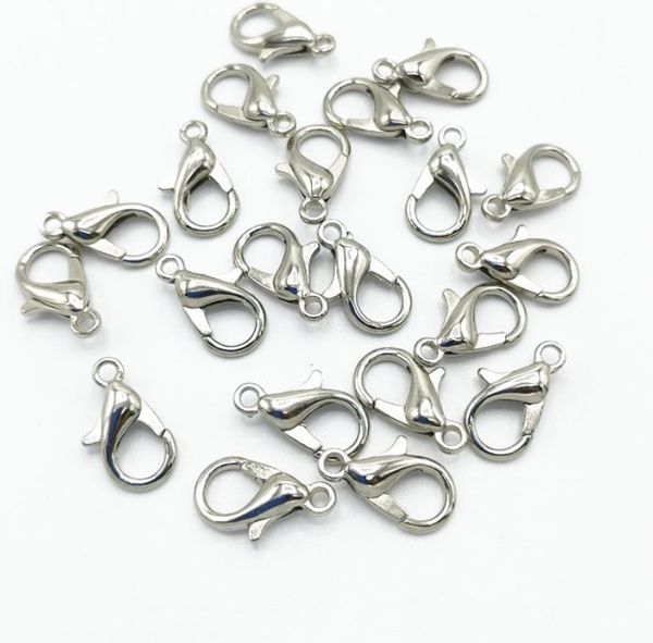 clasps & components jewelry400pcs 10 /12/ 14 / 16mm sier plated alloy lobster clasp hooks fashion jewelry findings for diy bracelet chain ne
clasps & components jewelry400pcs 10 /12/ 14 / 16mm sier plated alloy lobster clasp hooks fashion jewelry findings for diy bracelet chain ne