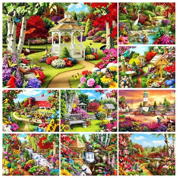 diamond painting 5d diy landscape garden embroidery set square / round mosaic picture home decoration
diamond painting 5d diy landscape garden embroidery set square / round mosaic picture home decoration