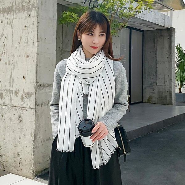 scarves 2021 cotton linen scarf women spring hijab stripe printing solid color neck fashion tassel design muffler 180x90cm, Blue;gray
scarves 2021 cotton linen scarf women spring hijab stripe printing solid color neck fashion tassel design muffler 180x90cm, Blue;gray