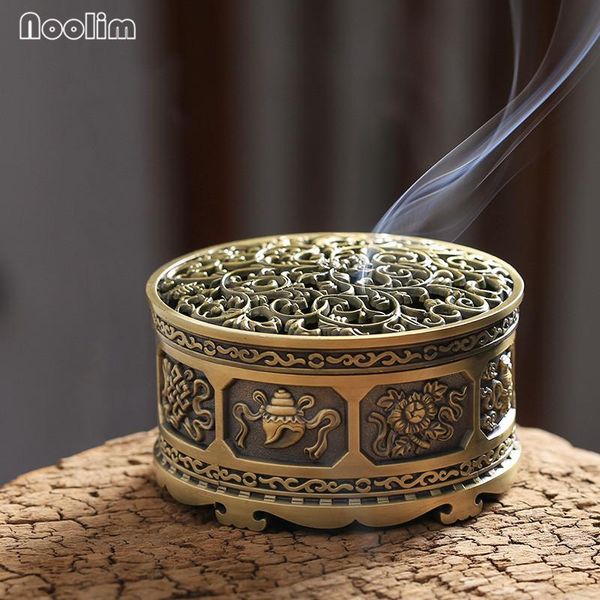 fragrance lamps antique copper sandalwood coil incense burner home decor alloy buddha auspicious box tibetan stick holder
fragrance lamps antique copper sandalwood coil incense burner home decor alloy buddha auspicious box tibetan stick holder