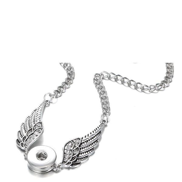2021 new necklaces pendants for sublimation angel wings necklaces pendant women button jewelry transfer diy consumable, Silver
2021 new necklaces pendants for sublimation angel wings necklaces pendant women button jewelry transfer diy consumable, Silver