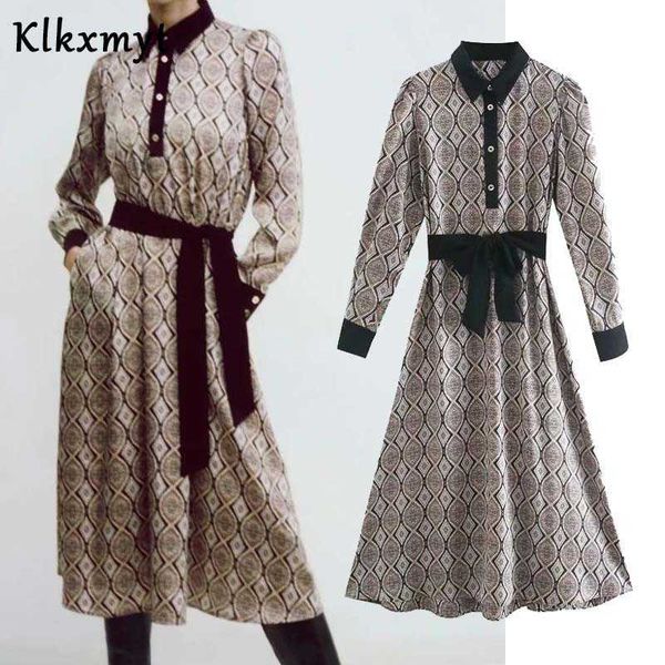 klkxmyt autumn za dress women england style fashion vintage splicing sashes midi dresses vestidos de fiesta noche vestido 210527, Black;gray
klkxmyt autumn za dress women england style fashion vintage splicing sashes midi dresses vestidos de fiesta noche vestido 210527, Black;gray