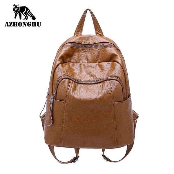 backpack genuine leather female korean version trend wild casual sheepskin soft travel student school bag
backpack genuine leather female korean version trend wild casual sheepskin soft travel student school bag