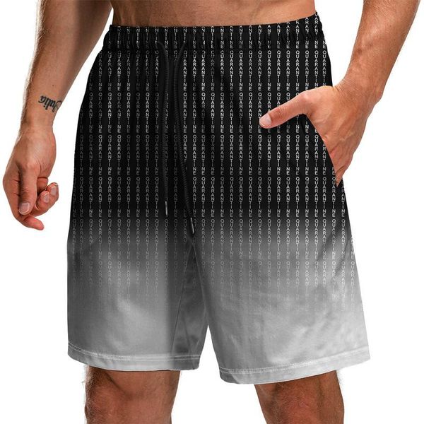 summer letter stripe gradient series 3d printed shorts loose beach pants fashion casual breathable men men's, White;black
summer letter stripe gradient series 3d printed shorts loose beach pants fashion casual breathable men men's, White;black