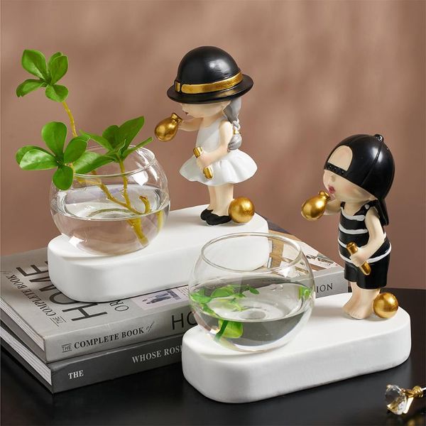 vases nordic glass hydroponic vase cute child figurines with light living room decoration flower for homes crafts
vases nordic glass hydroponic vase cute child figurines with light living room decoration flower for homes crafts