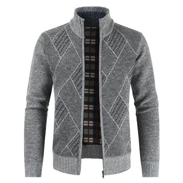 men's jackets 2021 winter thick warm fleece knitted jacket business casual sweater cardigan slim fit fashion men clothing knitwear coat, Black;brown
men's jackets 2021 winter thick warm fleece knitted jacket business casual sweater cardigan slim fit fashion men clothing knitwear coat, Black;brown
